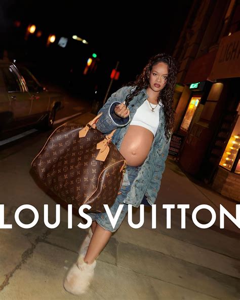 louis vuitton and rihanna|louis vuitton baby bump.